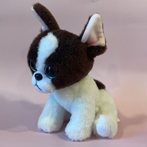 Ty Beanie Boos 2019 Portia the Brown and White Terrier Excellent Used Condition - Picture 2 of 7